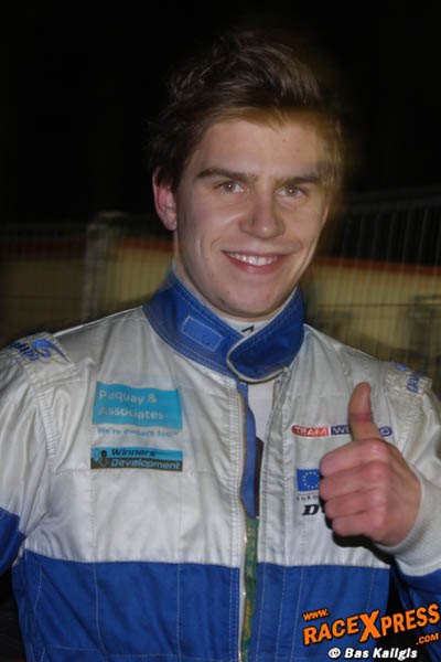 Belgische belofte Sam Dejonghe stapt nog vaak in de kart 